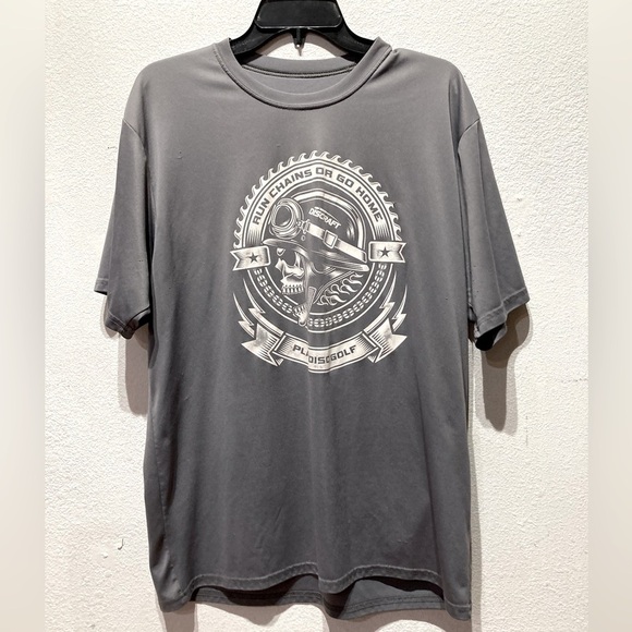 Disc Craft “Run Chains or Go Hone” Competitive Frisbee Golf Tee - Picture 1 of 5